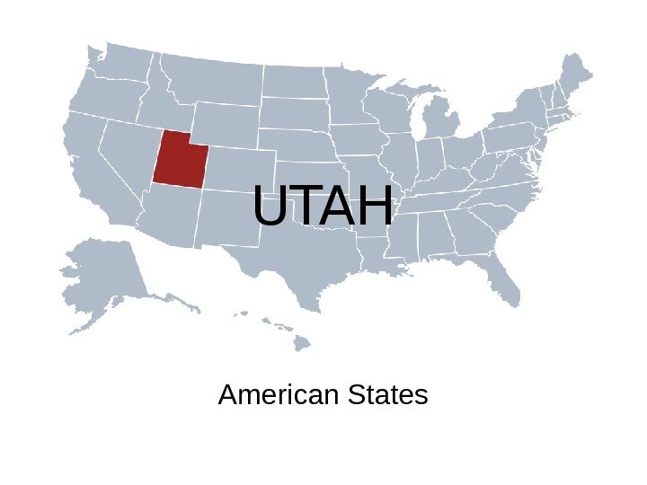American States UTAH 