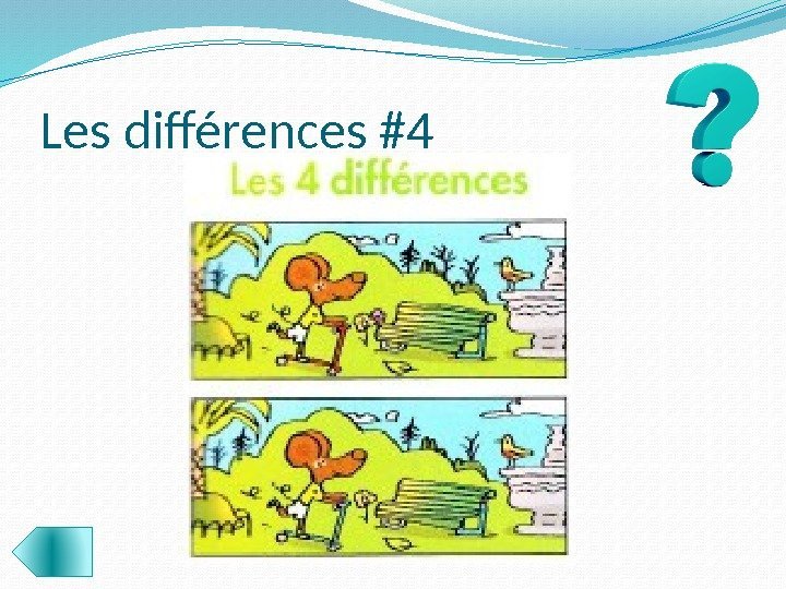 Les différences #4 