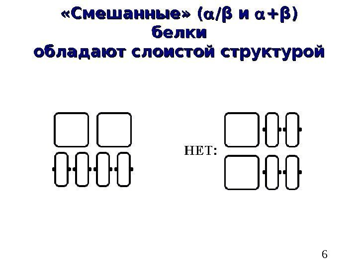   6 «Смешанные» ( // ββ и и  ++ ββ ) )