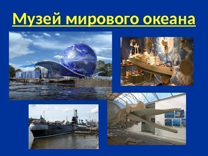 Музей мирового океана 
