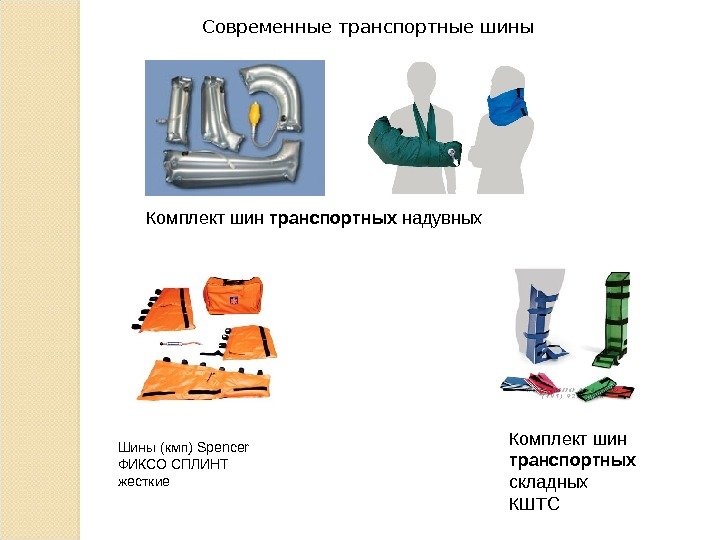 Современные транспортные шины Комплект шин транспортных  складных КШТСКомплект шин транспортных надувных Шины (кмп)