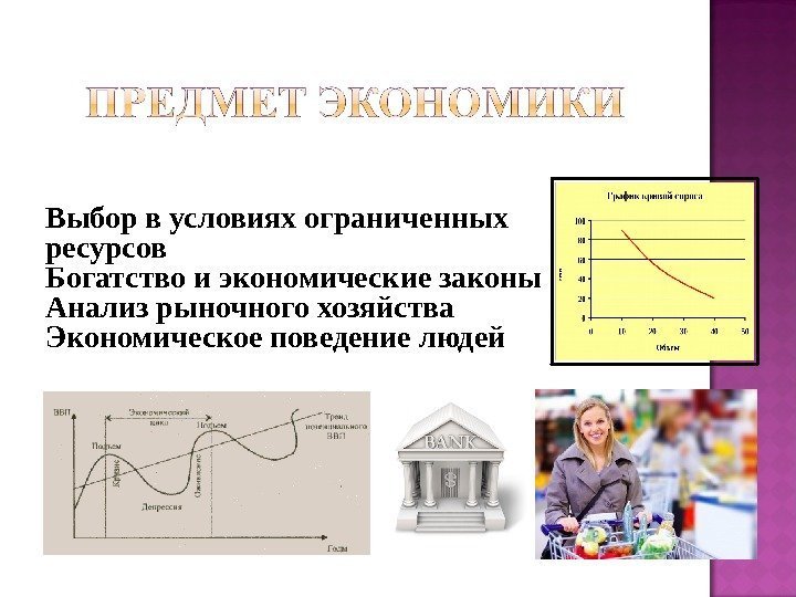 Закон ограниченных ресурсов. Экономическое поведение людей в условиях ограниченных ресурсов. выбор в условиях ограниченности. экономика и ее законы. законы рыночного хозяйства.