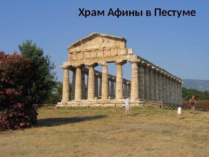 Храм Афины в Пестуме 