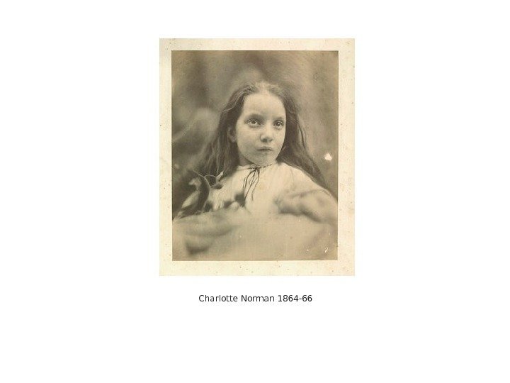 Charlotte Norman 1864 -66 
