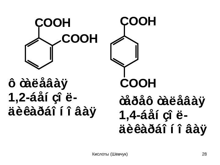 C O O H C O O Hô ò à ë å â à