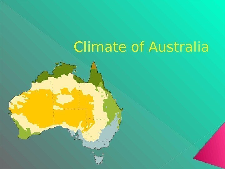 Climate of Australia  