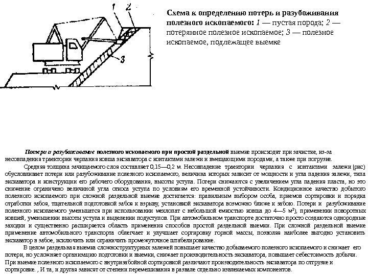 Календарный план добычных и вскрышных работ при сезонном режиме вскрышных работ