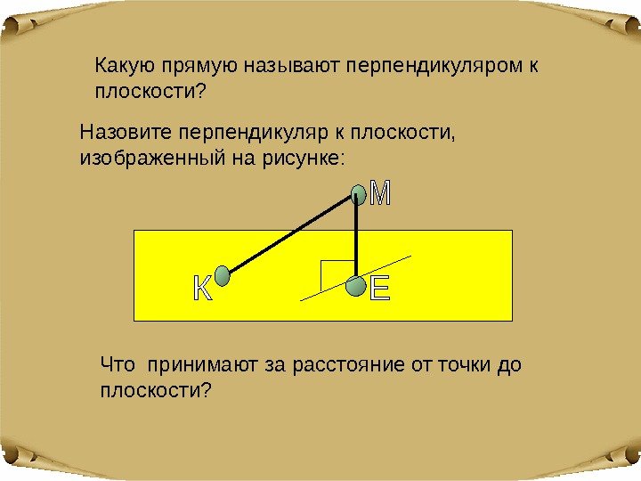 Перпендикуляр и наклонная угол между прямой и плоскостью презентация 10 класс атанасян