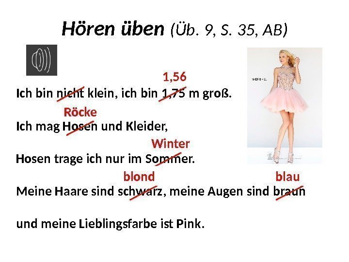 Описание презентации Kleidung Ich kaufe + Akk. 