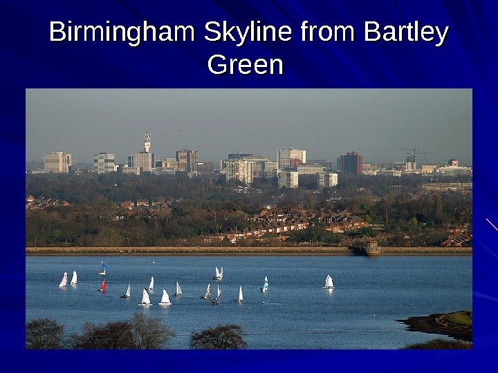   Birmingham Skyline from Bartley Green 