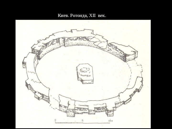 Киев. Ротонда,  XII  век. 