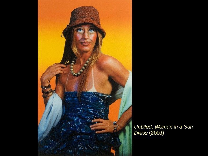 Untitled, Woman in a Sun Dress (2003) 