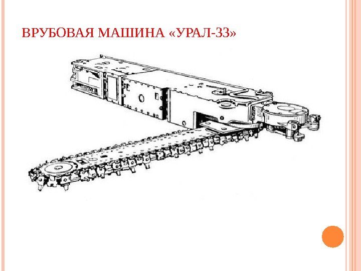 ВРУБОВАЯ МАШИНА «УРАЛ-33»  