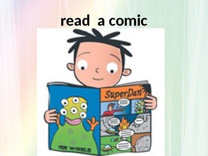 read a comic 