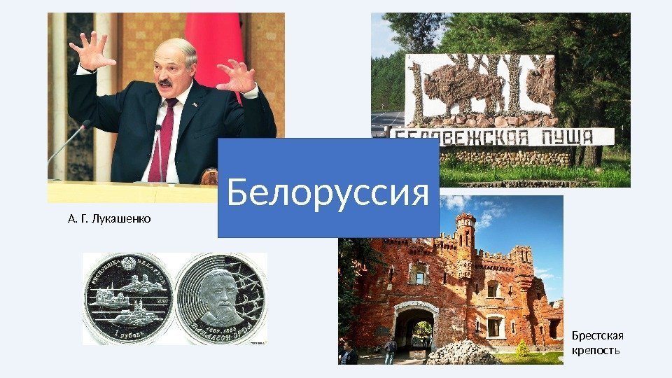 А. Г. Лукашенко Брестская крепость. Белоруссия 