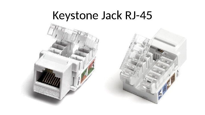 Keystone Jack RJ-45 