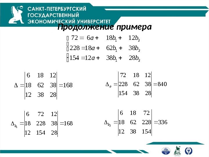 Продолжение примера  21 21 21 283812 386218 12186 154 228 72 bba bba