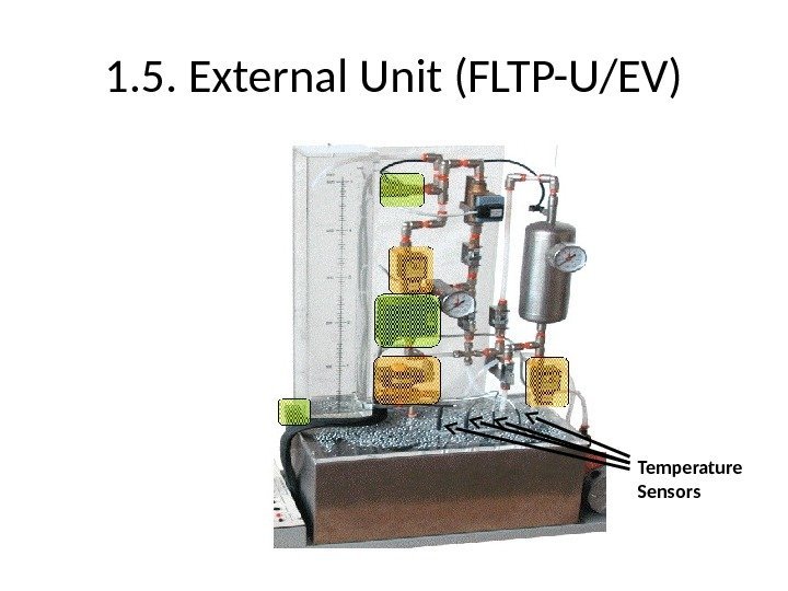 1. 5. External Unit (FLTP-U/EV) Temperature Sensors 