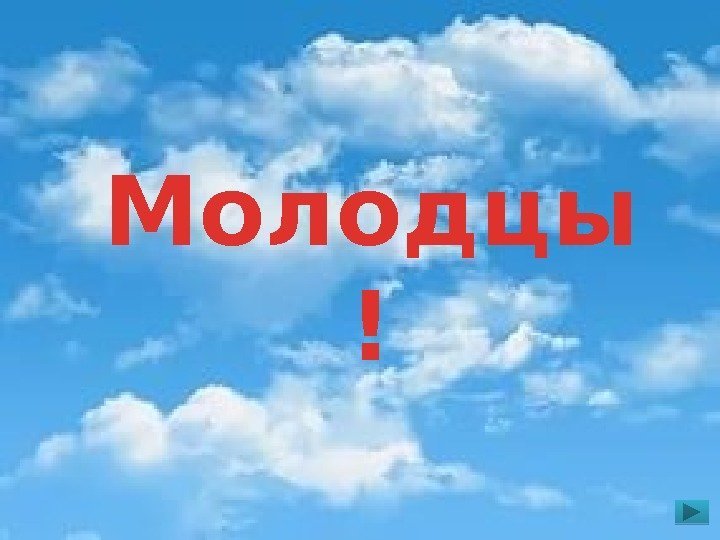 Молодцы ! 