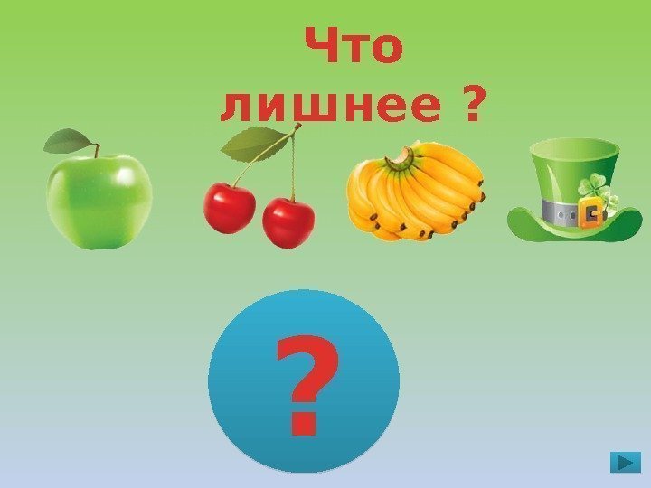 Что лишнее игра презентация