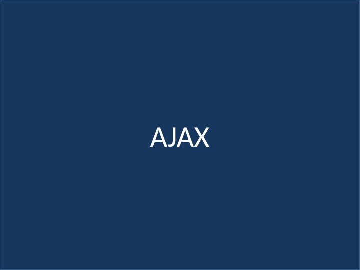 AJAX 