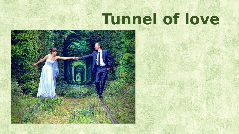 Tunnel of love  