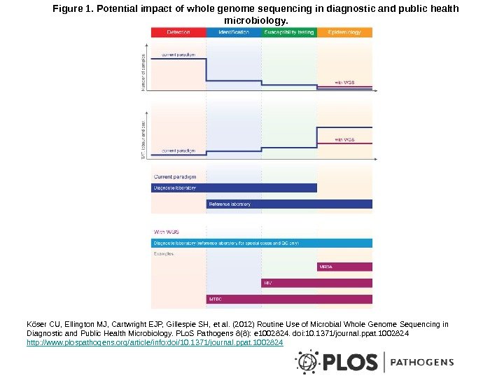 Figure 1. Potential impact of whole genome sequencing in diagnostic and public health microbiology.