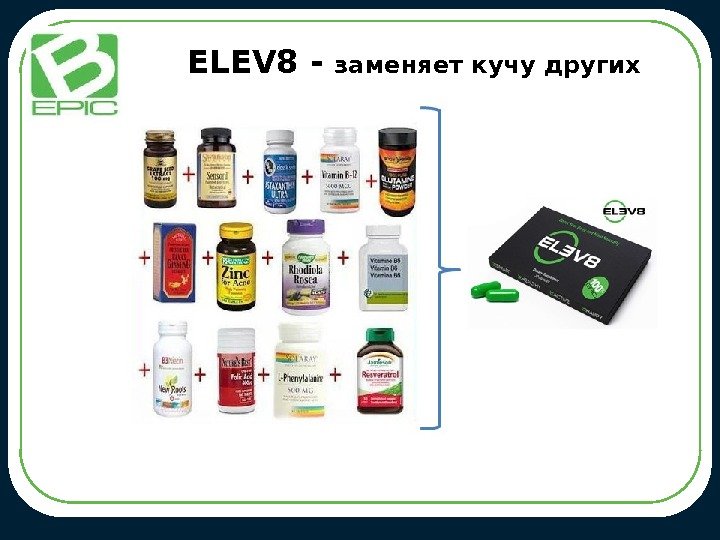 ELEV 8 - заменяет кучу других продуктов 