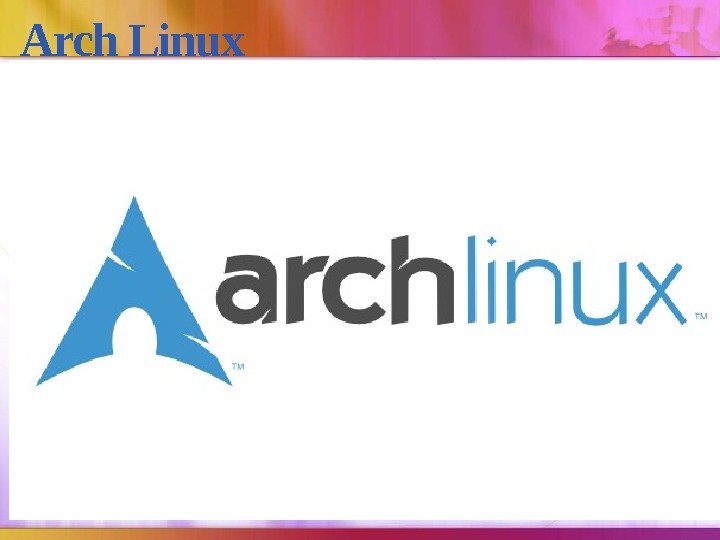 Arch Linux 