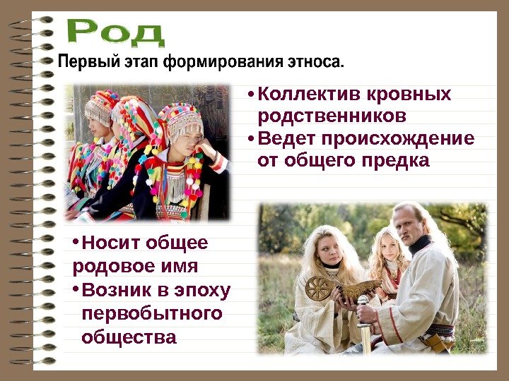 Коллектив кровных родственников