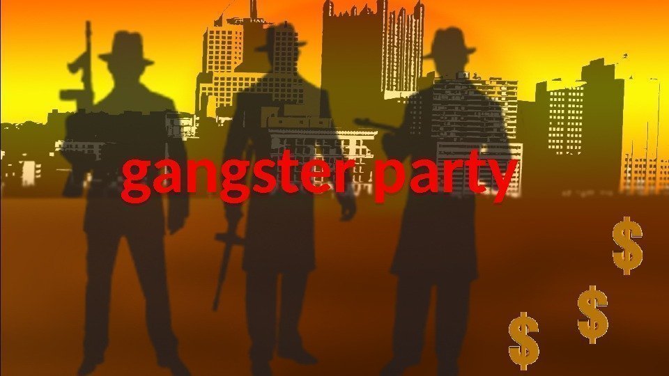 gangster party 01 