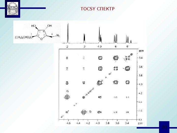 20 TOCSY СПЕКТР 