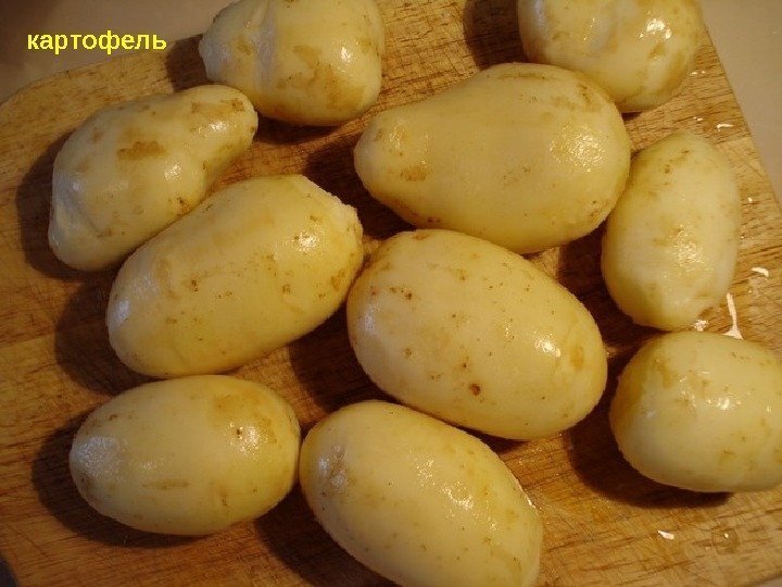 картофель 