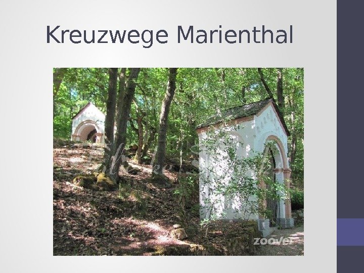 Kreuzwege Marienthal 