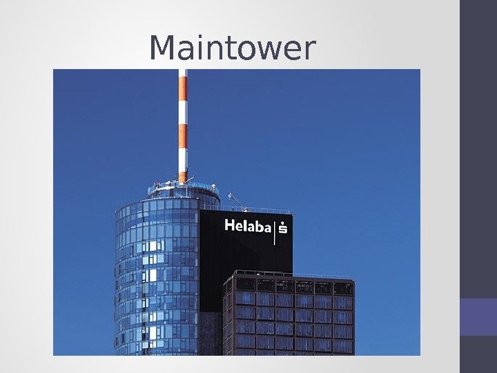 Maintower 