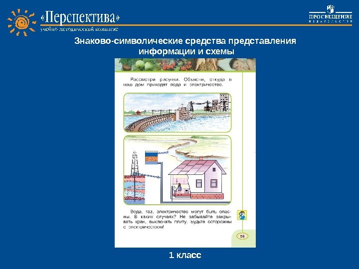 Project work Знаково-символические средства представления информации и схемы 1 класс 