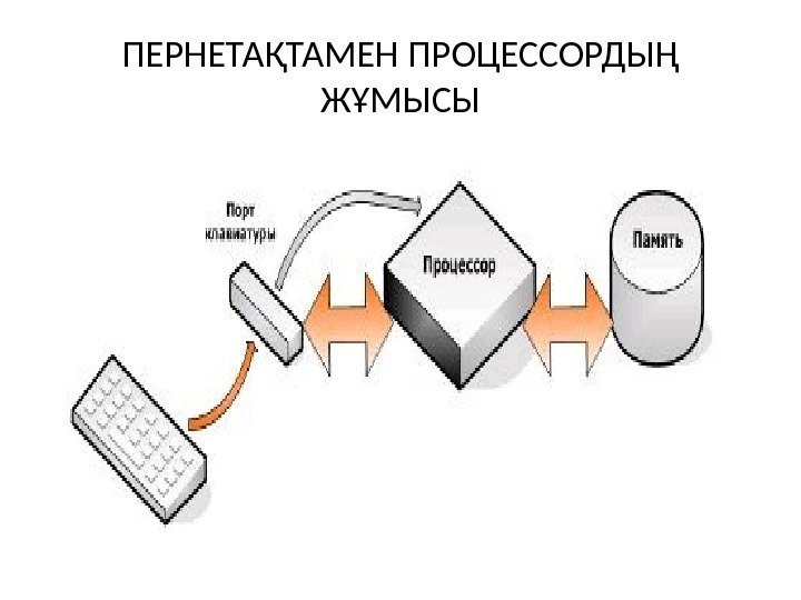 ПЕРНЕТАҚТАМЕН ПРОЦЕССОРДЫҢ ЖҰМЫСЫ 