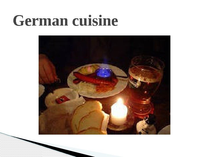 German cuisine  