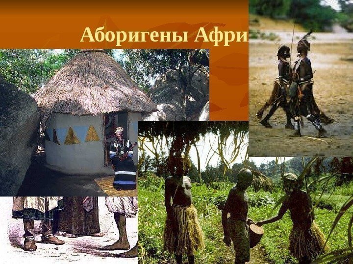 Аборигены Африки 