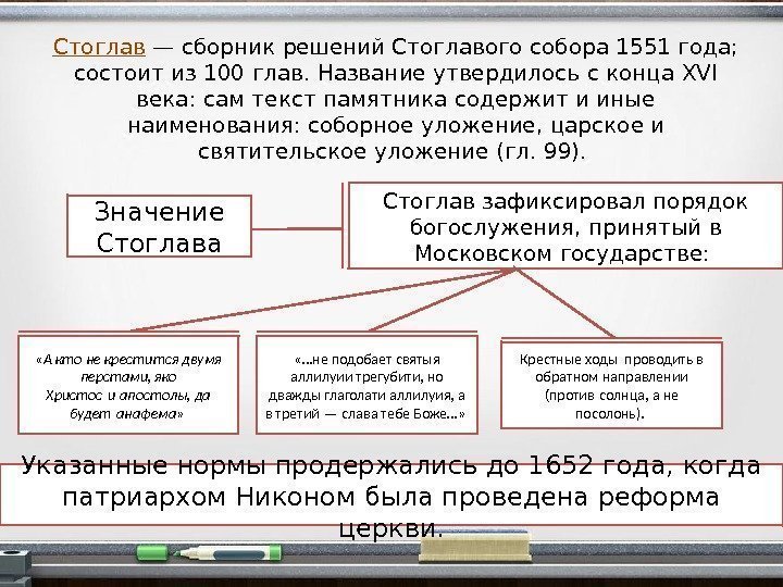 Стоглавый собор 1551