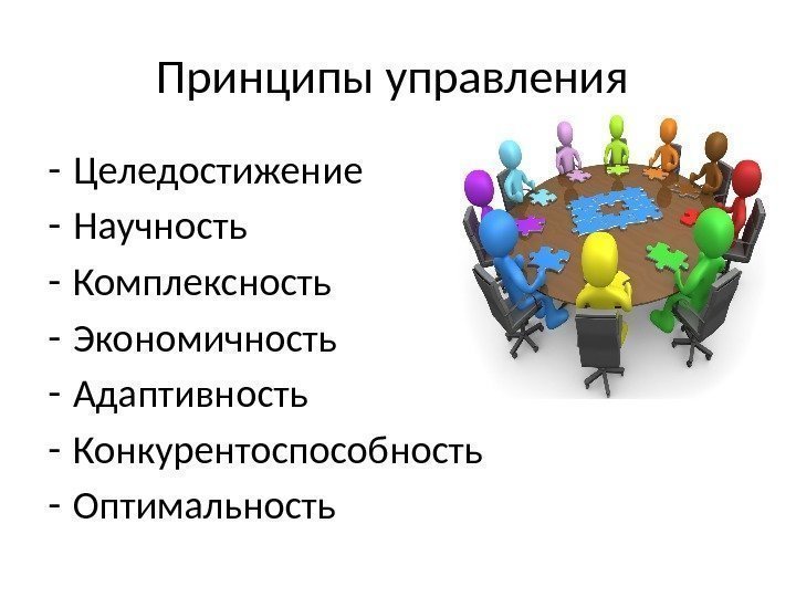 Принцип комплексности. Принцип комплексности в управлении. Сущность целедостижения. Принцип комплексности в менеджменте.