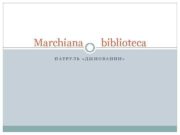 Marchiana biblioteca ПАТРУЛЬ ДЖИОВАННИ Marchiana Biblioteca она