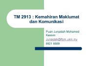 TM 2913 Kemahiran Maklumat dan Komunikasi Puan