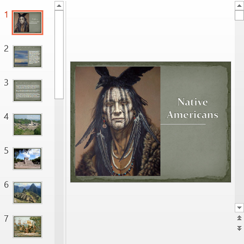 Презентация Native Americans