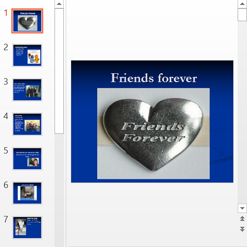 Презентация Friends forever