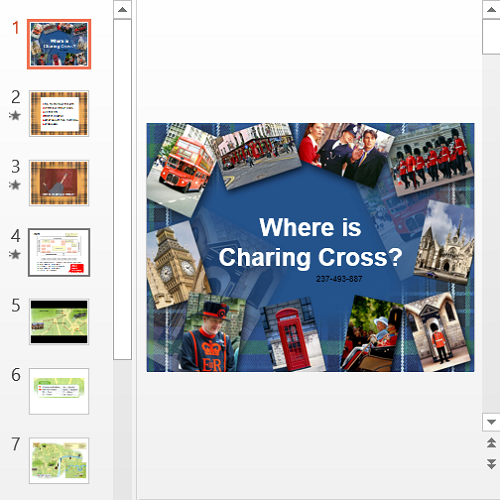 Презентация Where is Charing Cross