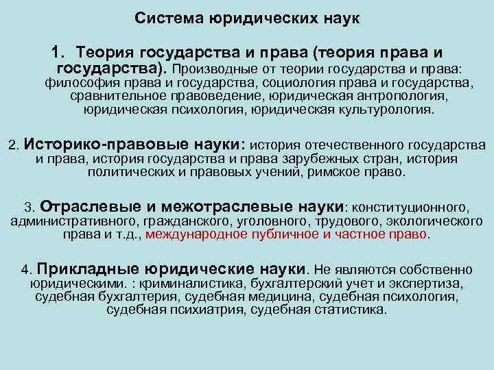 В науке теории государства и. Система юридических наук. Теория государства и права в системе наук. Система юридичское науки. Схема ТГП В системе гуманитарных наук.