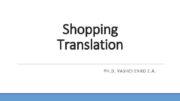 Shopping Translation PH D VASHCHENKO E A