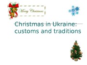 Christmas  in Ukraine:  customs and traditions