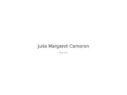 Julia Margaret Cameron 1815 -1873  Джулия Маргарет